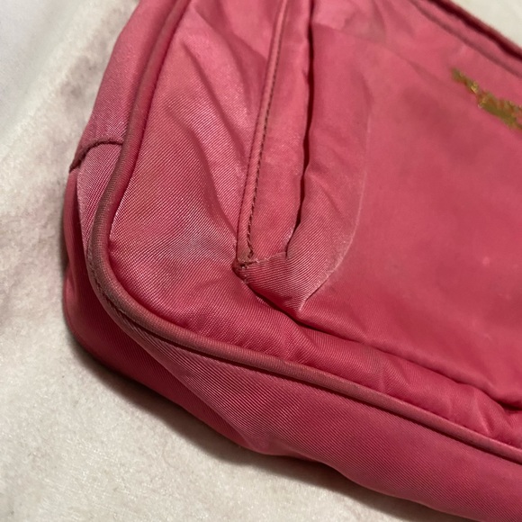 Authentic Prada Tessuto + Saffian Crossbody in Peonia - Picture 10 of 14